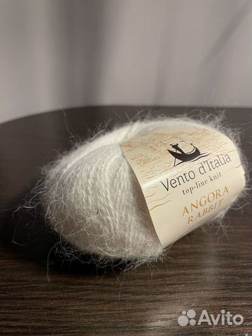 Пряжа Vento d'Italia Angora Rabbit купить в Москве | Хобби и отдых | Авито