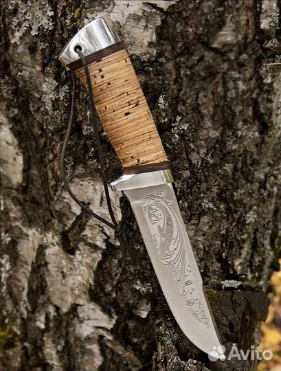 Нож охотничий ручной работы 