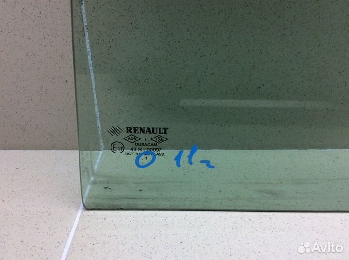Стекло двери (форточка) заднее левое Renault