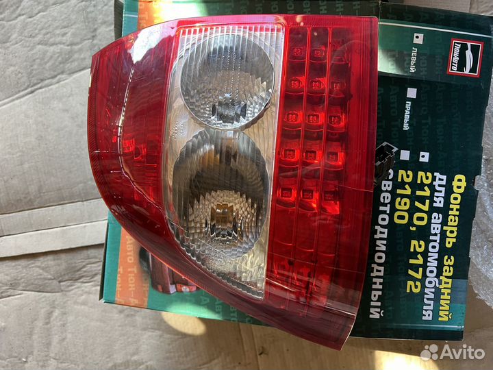 Задние фары на priora 2