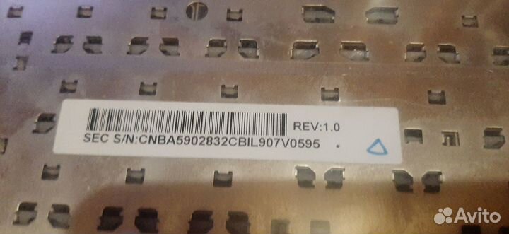 Клавиатура для ноутбука samsung cnba5902832cbil907