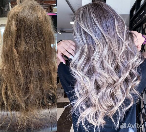 Окрашивание волос любой сложности