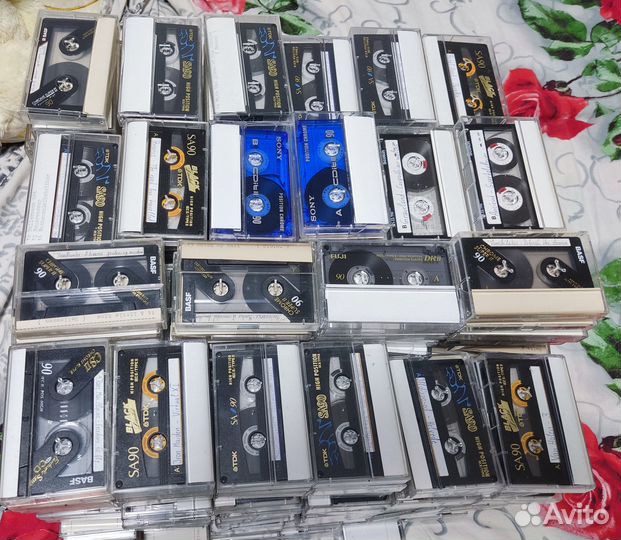 Аудио кассеты Basf, Sony, TDK, Maxell