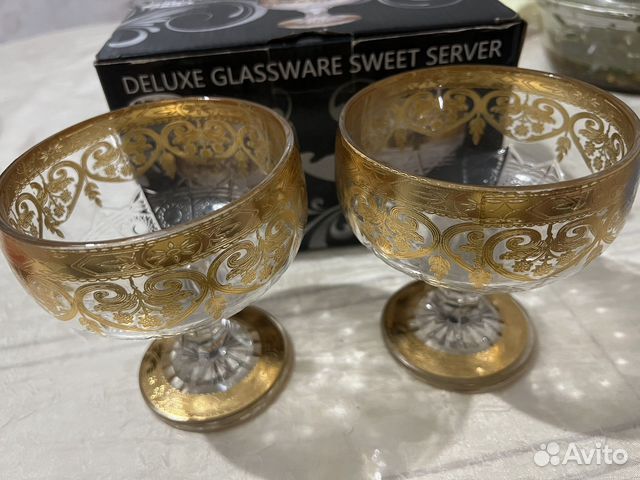 Ваза конфетница на ножке