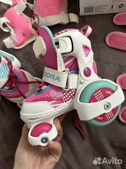 Ролики hudora 26-29 размер