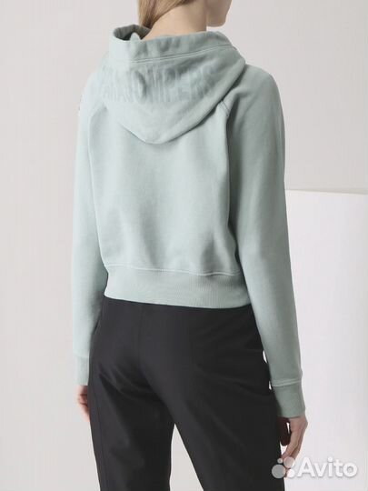 Худи хлопковое с логотипом Parajumpers