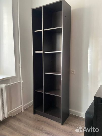 Стеллаж деревянный коричневый