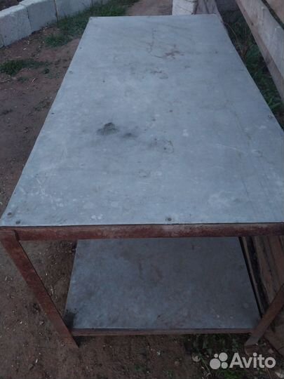Стол металлический бу