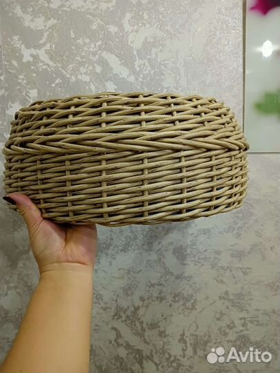 Изделие из ротанга, подойдёт для цветника