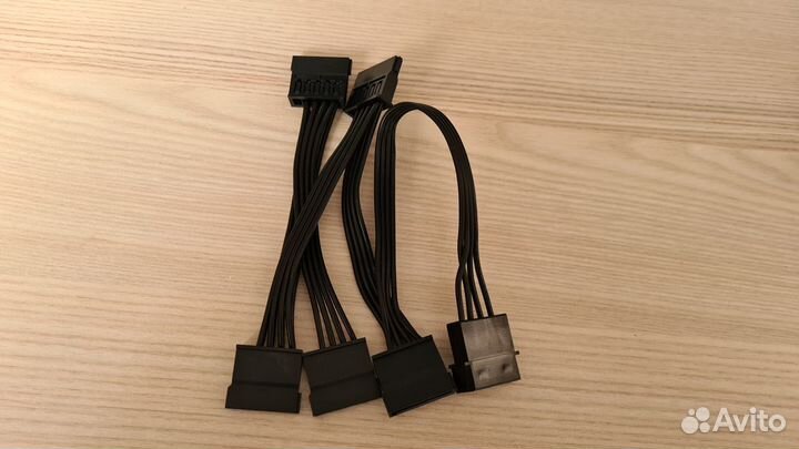 Новый Кабель разветвитель питания Molex на SATA x5