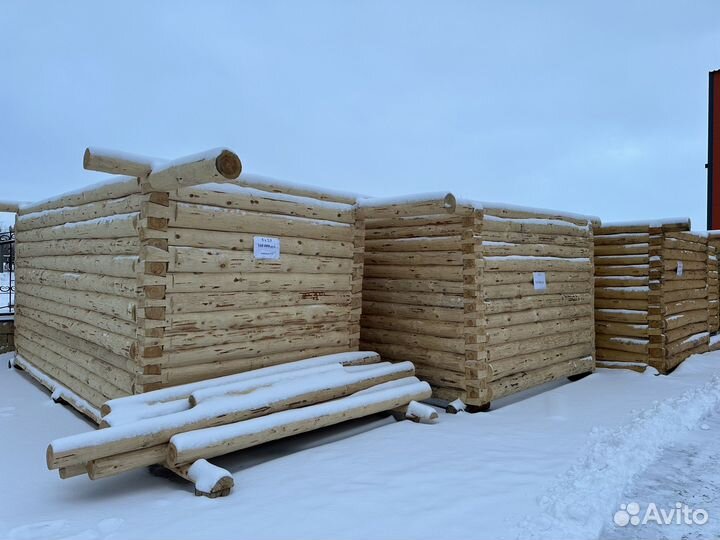 Сруб для бани