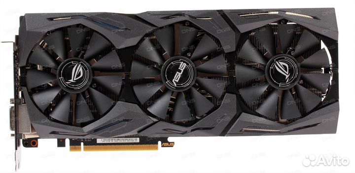 Видеокарта asus GeForce GTX 1080 strix OC