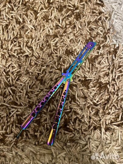 Тренировочный нож бабочка