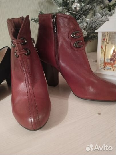 Ботильоны и туфли 40