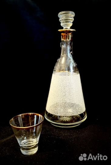 Графин стеклянный (штоф) СССР
