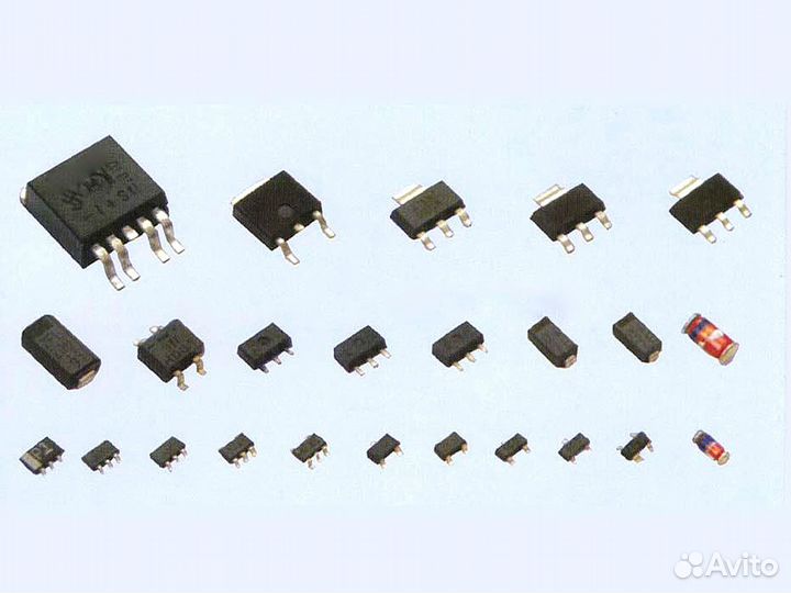 Радиодетали микросхема транзистор диод модуль