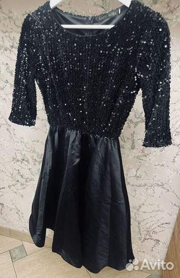 Платье праздничное с паетками