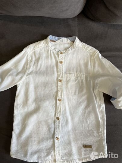 Рубашка белая детская