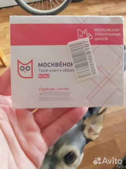 Пластиковая карта с функцией Москвенок