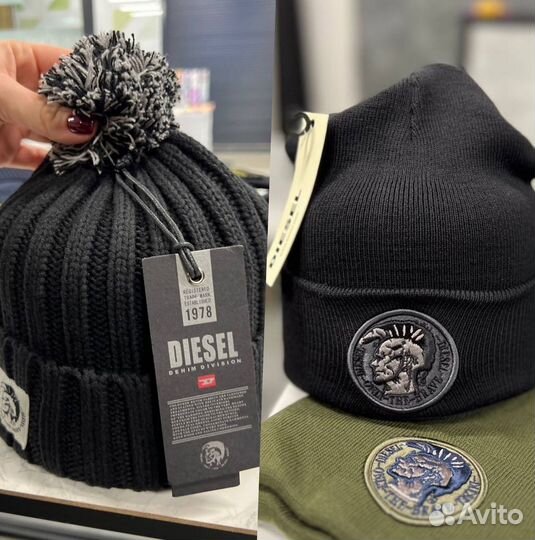 Мужская шапкa diesel