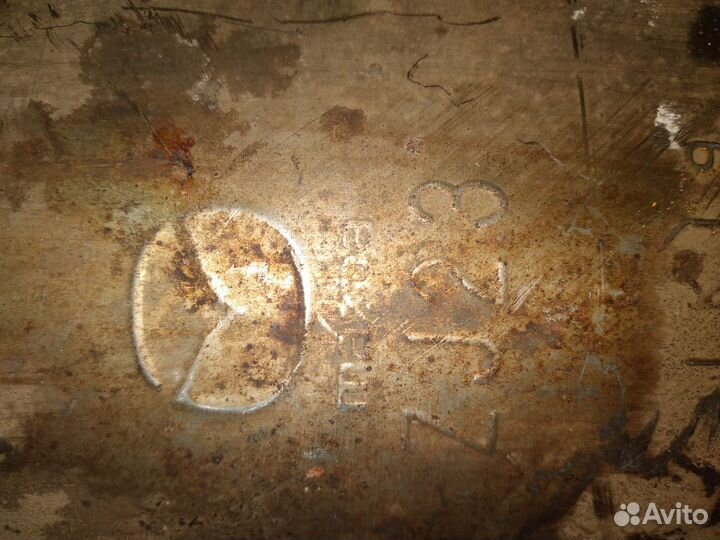 Задняя банка глушителя Mazda 2 DE 08 -13 г. в