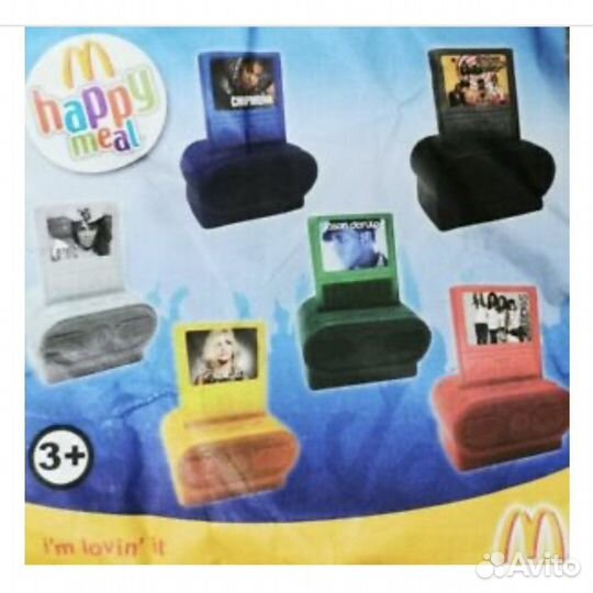 Музыкальные игрушки из макдоналдс