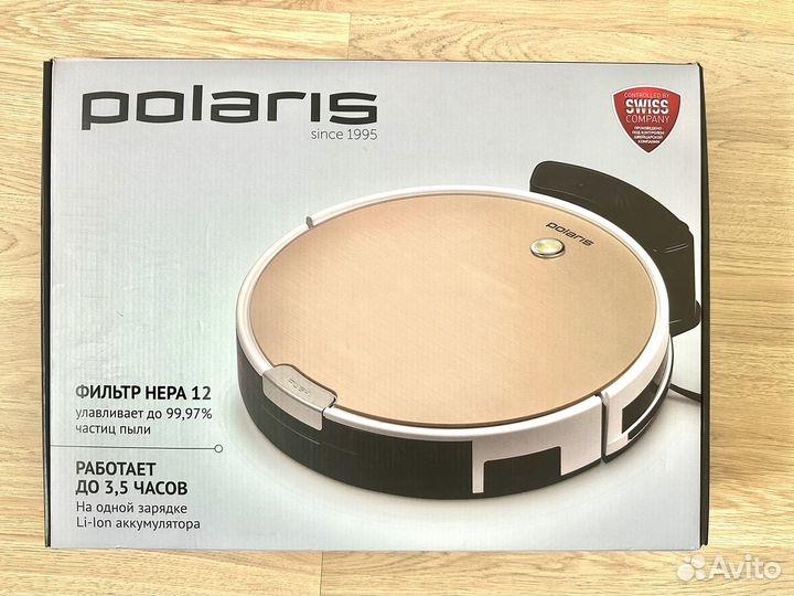 Робот пылесос polaris pvcr 0726w