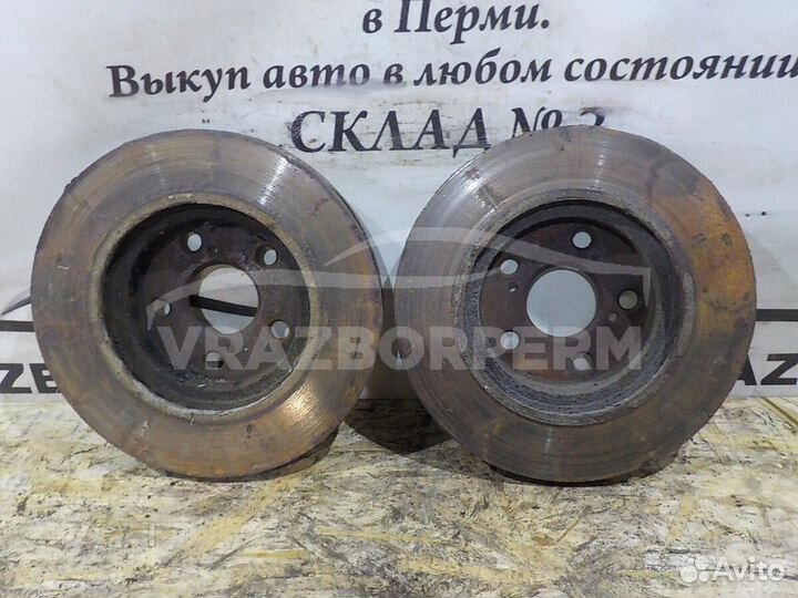 Диск тормозной передний Toyota Carina