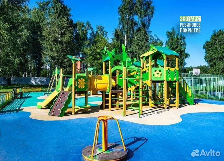 Бесшовное резиновое покрытие