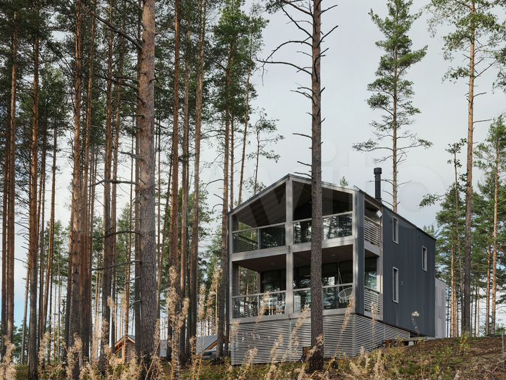 Дом 98,7 м² на участке 9 сот.