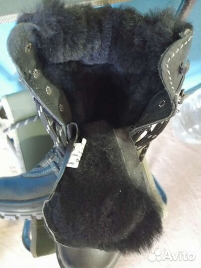 Ботинки зимние новые