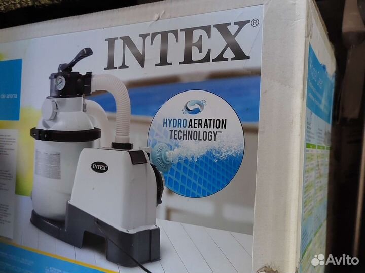 Насос-фильтр песочный для бассейна интекс 4м3