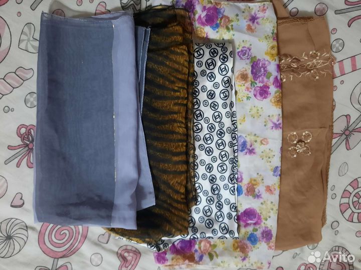 Шарфы и палантины