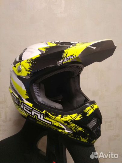 Мотошлем новый кроссовый Oneal 3 Series Shocker MX