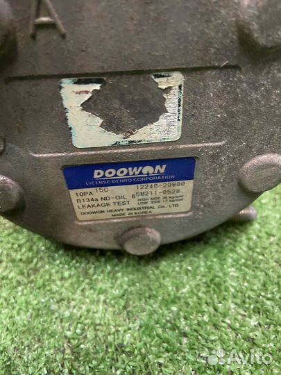 Компрессор кондиционера Kia Spectra 1.6 S6D 2007