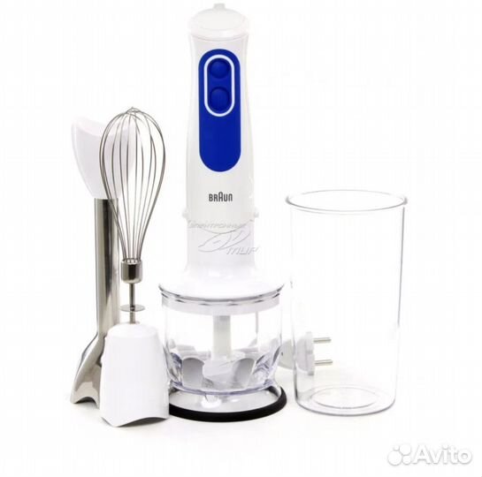 Новый Блендер погружной braun 3MQ 3025