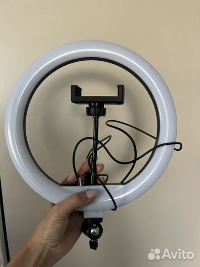 Кольцевая LED селфи-лампа 26 см
