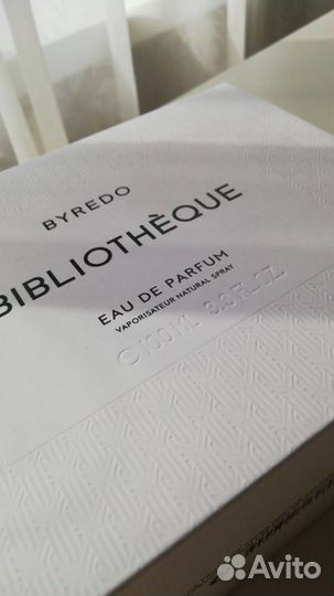 Парфюмерия Byredo Biblitheque 100ml Духи