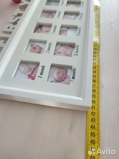 Рамка для фото Первый год жизни ребенка
