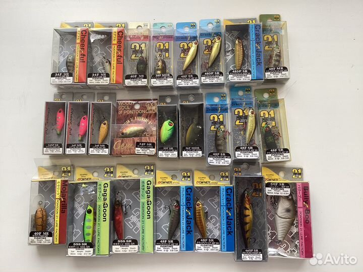 Новые воблеры Pontoon 21, Zip baits и др
