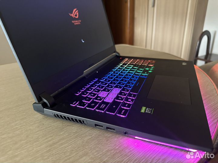 Игровой ноутбук asus rog strix g17