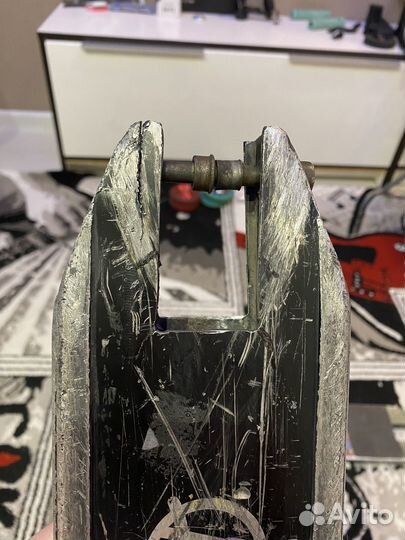 Доска апекс черная для трюкового самоката