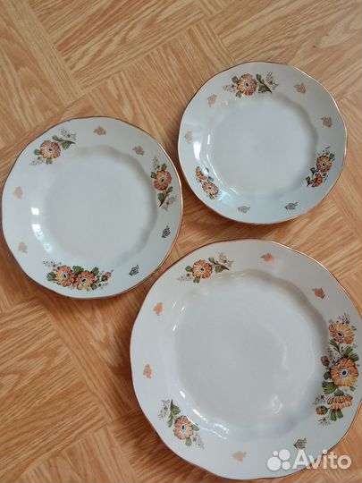 Столовый сервиз фарфор СССР