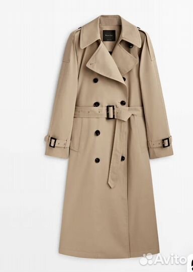 Massimo dutti тренч