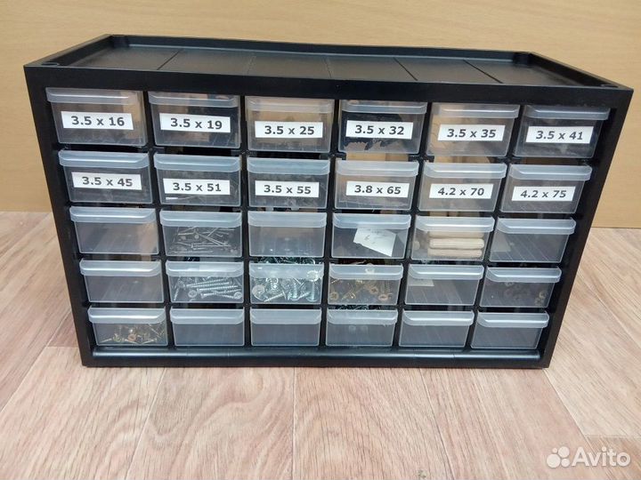 Новый Стеллаж для мелочей Органайзер с ячейками