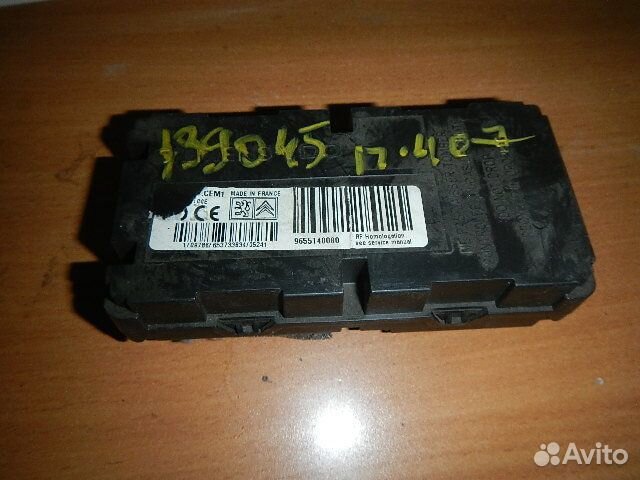 Блок электронный, Peugeot (Пежо) -407 (04)
