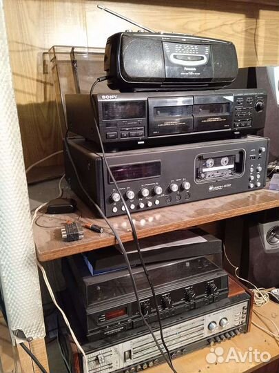 Б/у аудио техника на запчасти