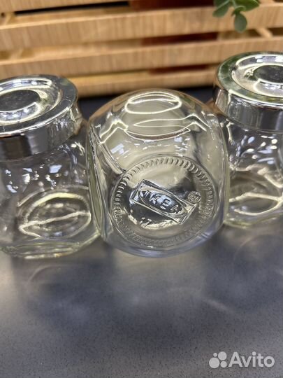 Набор баночек для специй IKEA Райтан