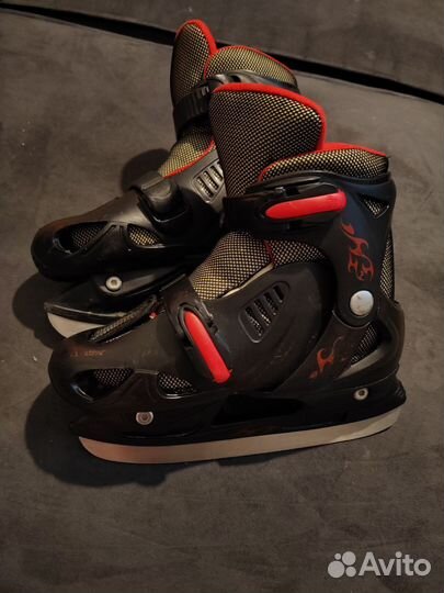 Коньки детские раздвижные 34 37