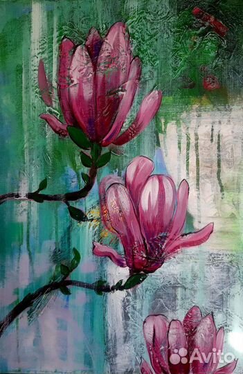 Картина новая Цветы